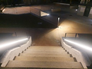 Alumbrado Led en Plaza de Maceira, Covelo