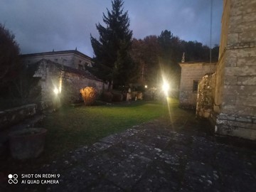 Nueva iluminación iglesia Barciademera, Covelo